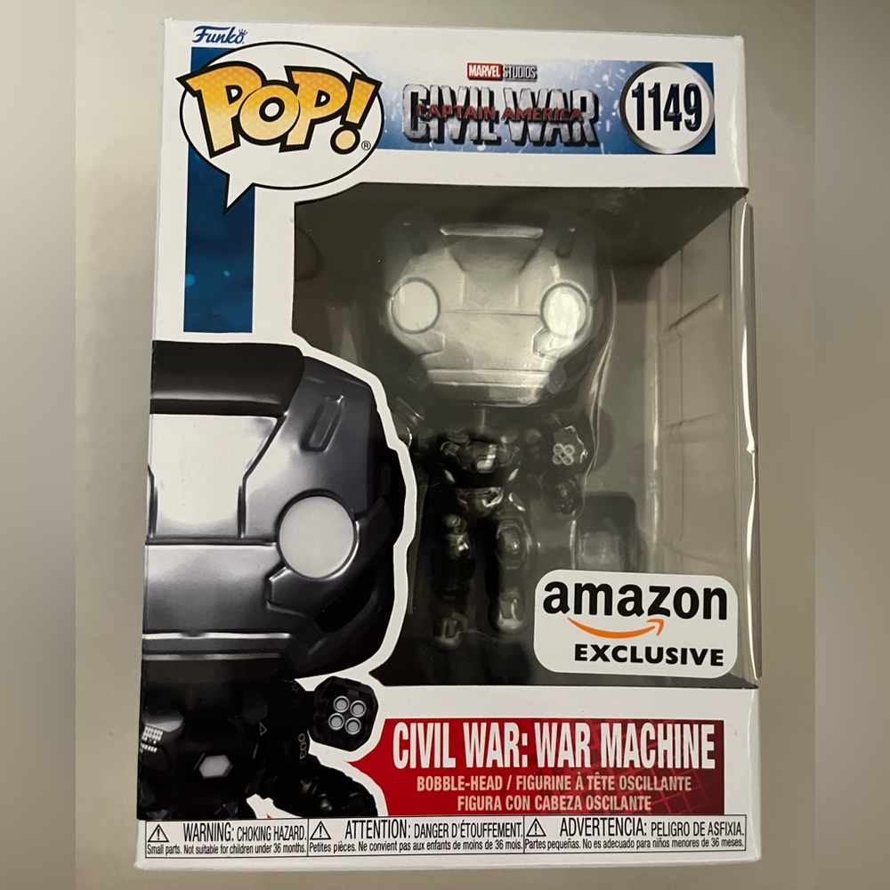 Funko Pop! War Machine - Silver and Black